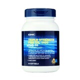 Gnc Triple Strength Visolie 1400 + Coq-10, Visolie En Co-enzym Q-10, 60 Cps