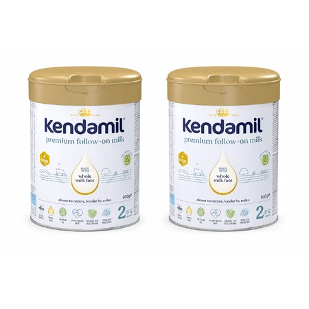 Kendamil Premium 2 HMO+ Follow-on Formula, for infants 6 months and older, 2x800 g, Kendal Nutricare