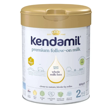 Kendamil Premium 2 HMO+ Follow-on Formula, for infants 6 months and older, 2x800 g, Kendal Nutricare