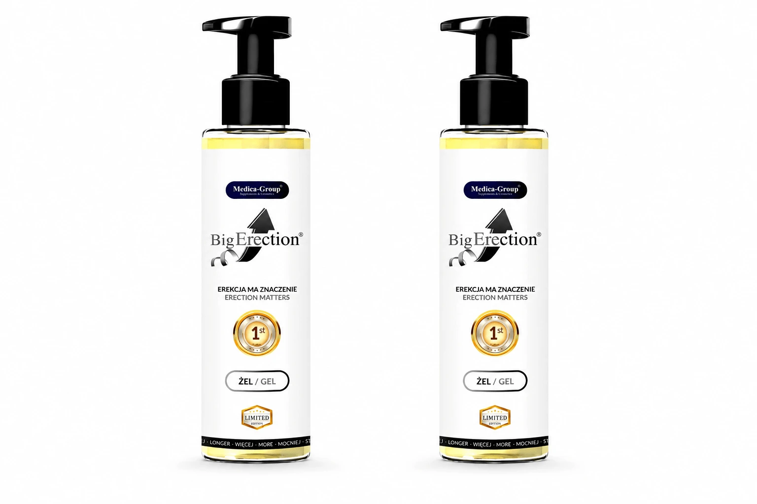 BigErection Gel, 2x150 ml, Medica-Group