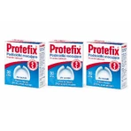 Protefix, plăcuțe de fixare pentru proteze, pentru maxilar, 5x30 bucăți