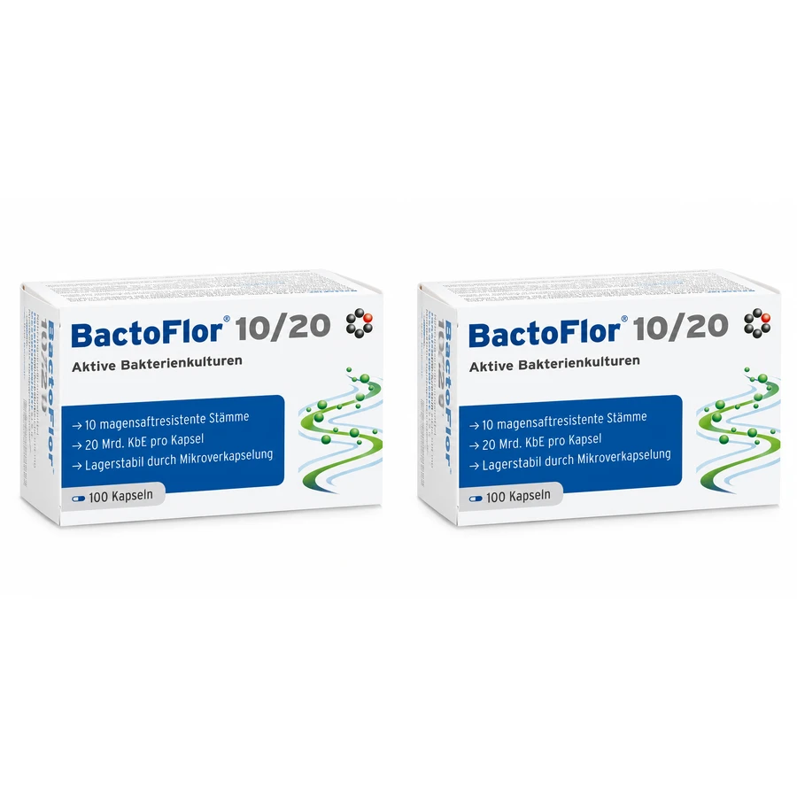 Bactoflor 10/20 gélules 2x100 pcs.