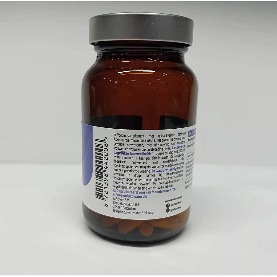 GutHabits Akkermansia Muciniphila Akk11, 2x60 capsule