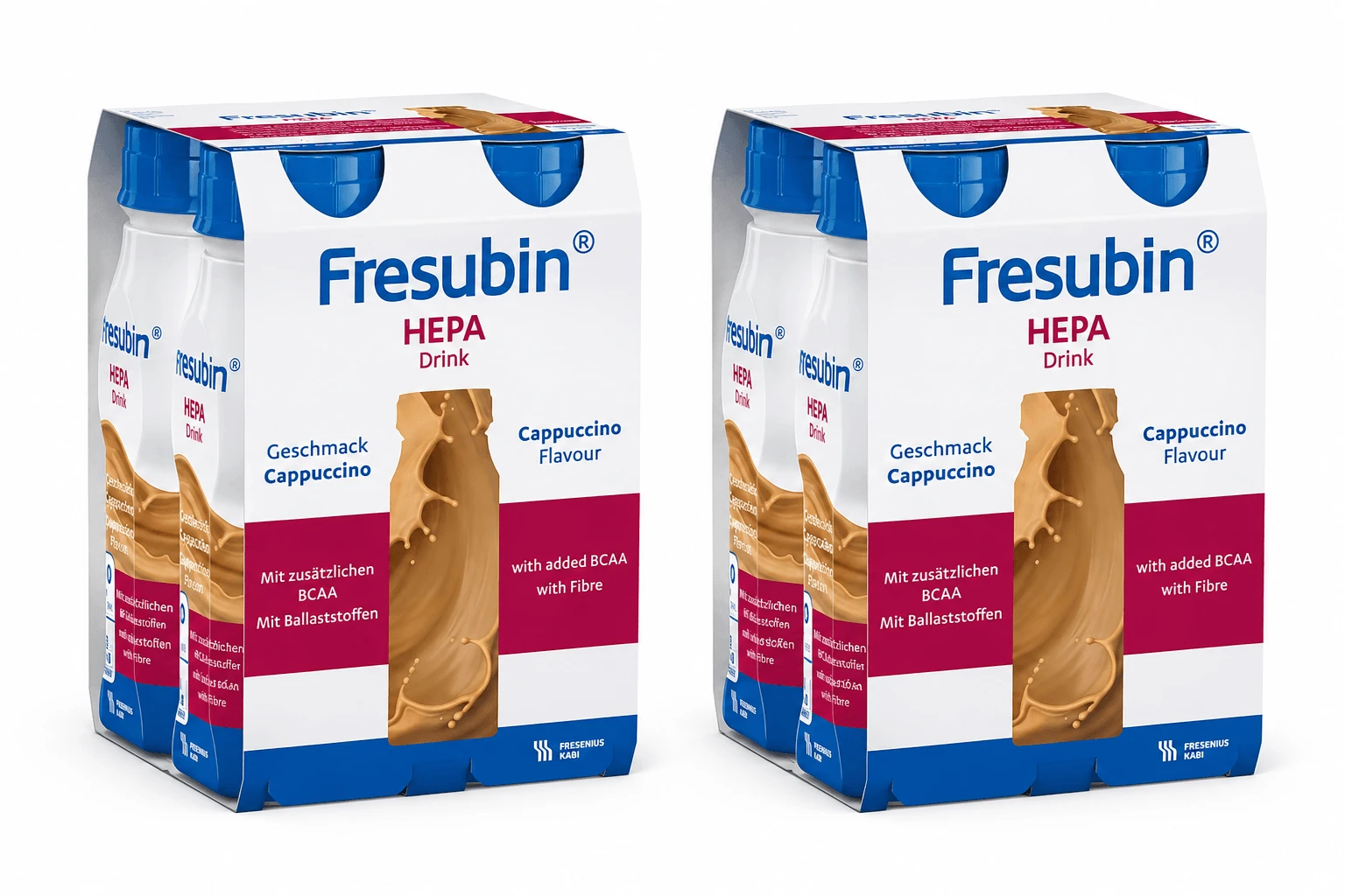 Fresubin Hepa Drink, voedingspreparaat, cappuccinosmaak, 8x200 ml
