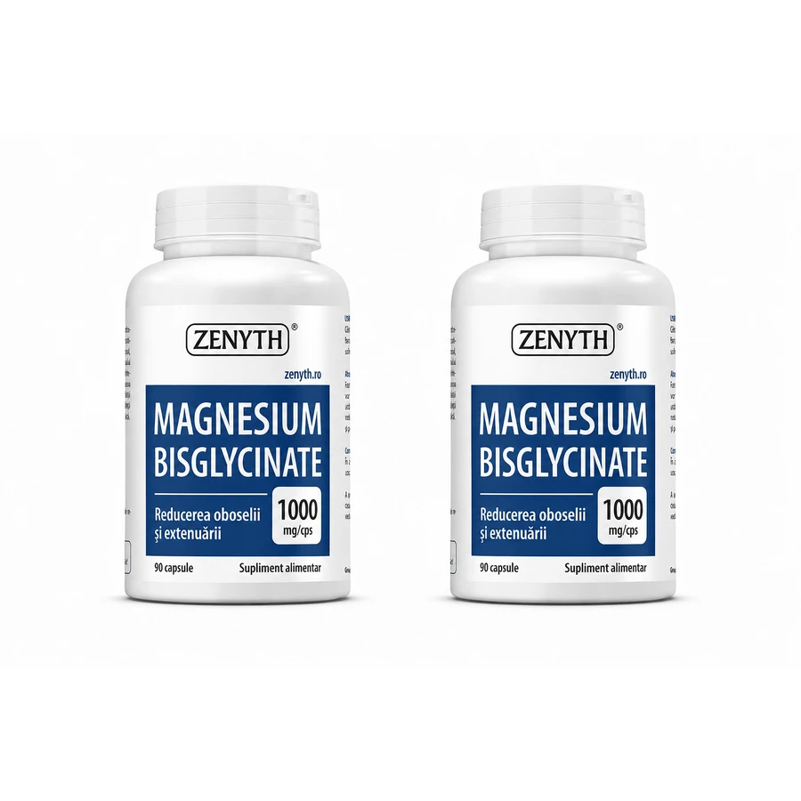 Magnesium Bisglycinate, 2x90 capsules, Zenyth