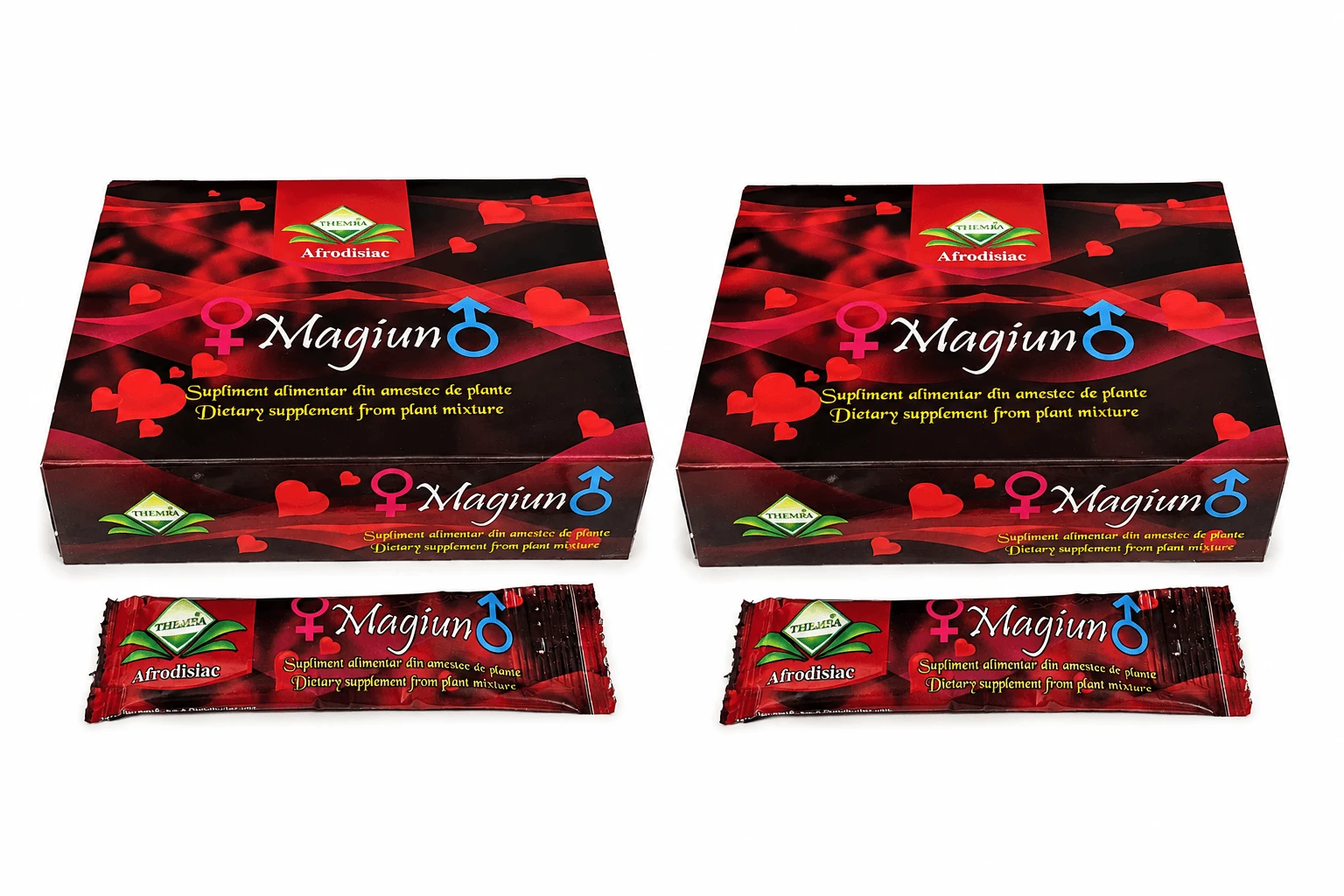 Magiun natuurlijk afrodisiacum, 2x12 zakjes, Themra