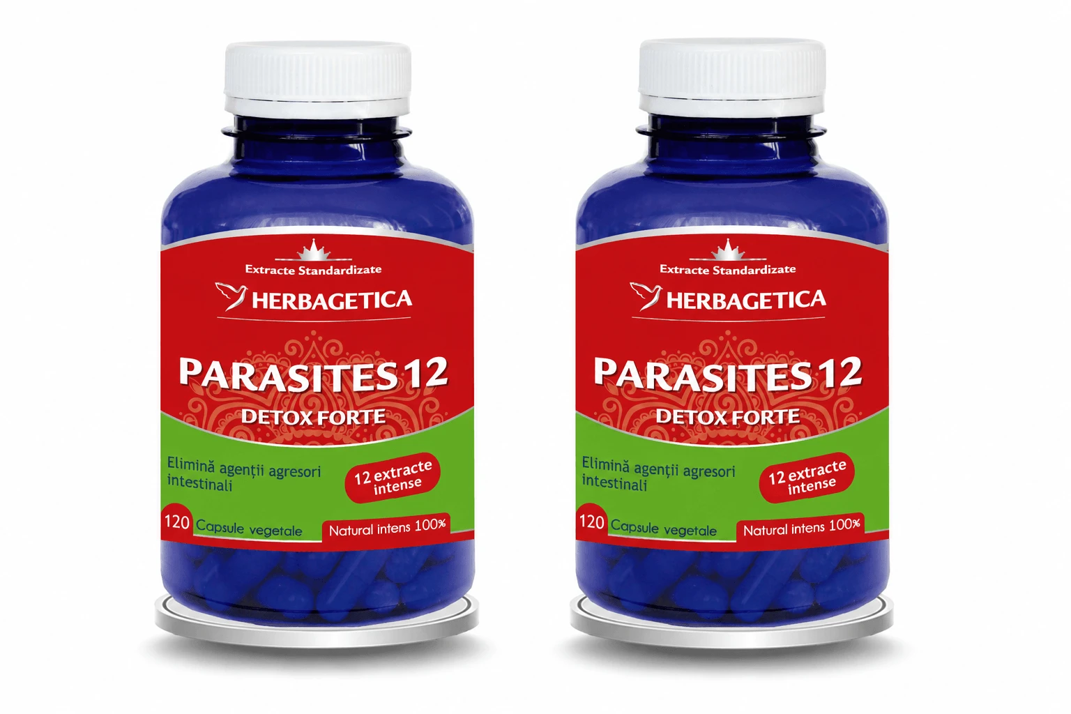 Parasites 12 Detox Forte, 2x120 capsules