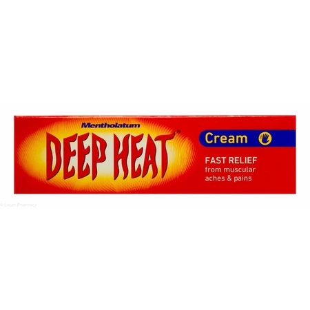 Deep Heat Rub Crema, 2x67 g, Mentholatum