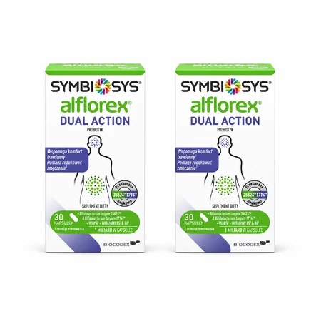 Symbiosys Alflorex Dual Action, 2x30 gélules