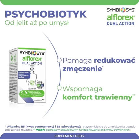 Symbiosys Alflorex Dual Action, 2x30 gélules