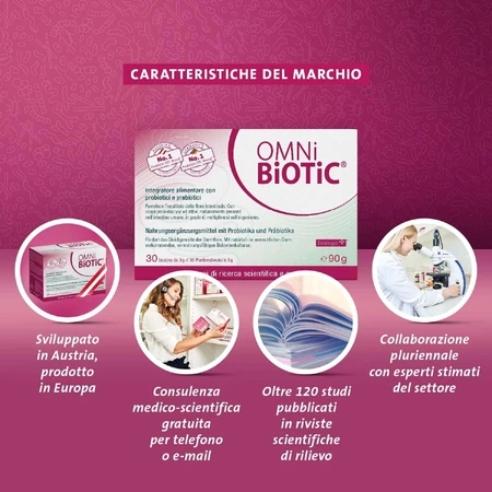 Omni biotic panda 3x30 sachets, Institut Allergosan  