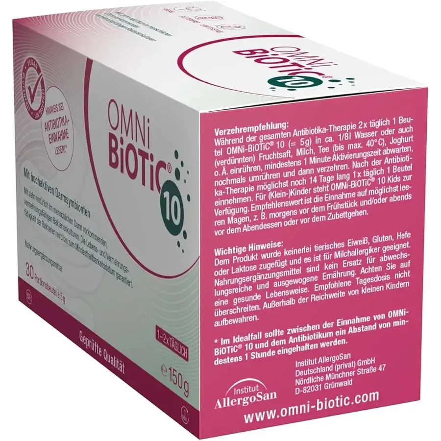 Omni Biotic 10 aad, 3 x 30 zakjes van 5 g