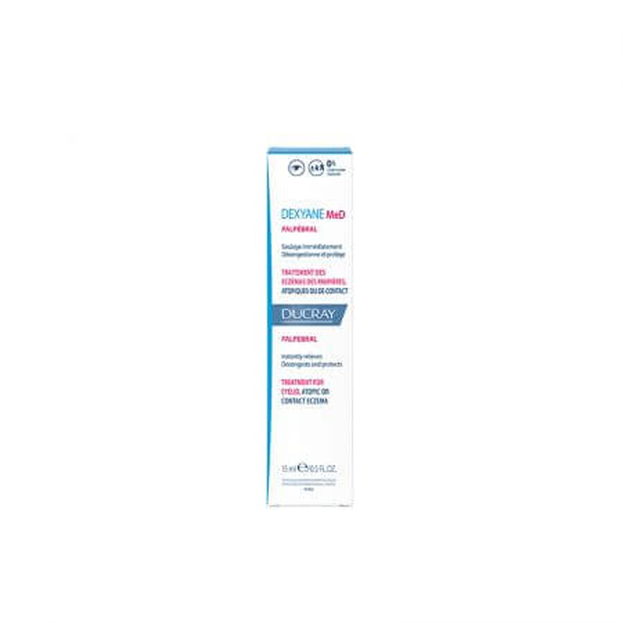 Dexyane MED Crème pour les paupières palpébrales, 15 ml, Ducray