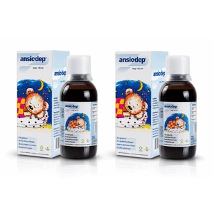 Ansiodep kindersiroop, 2x150 ml, Dr. Phyto