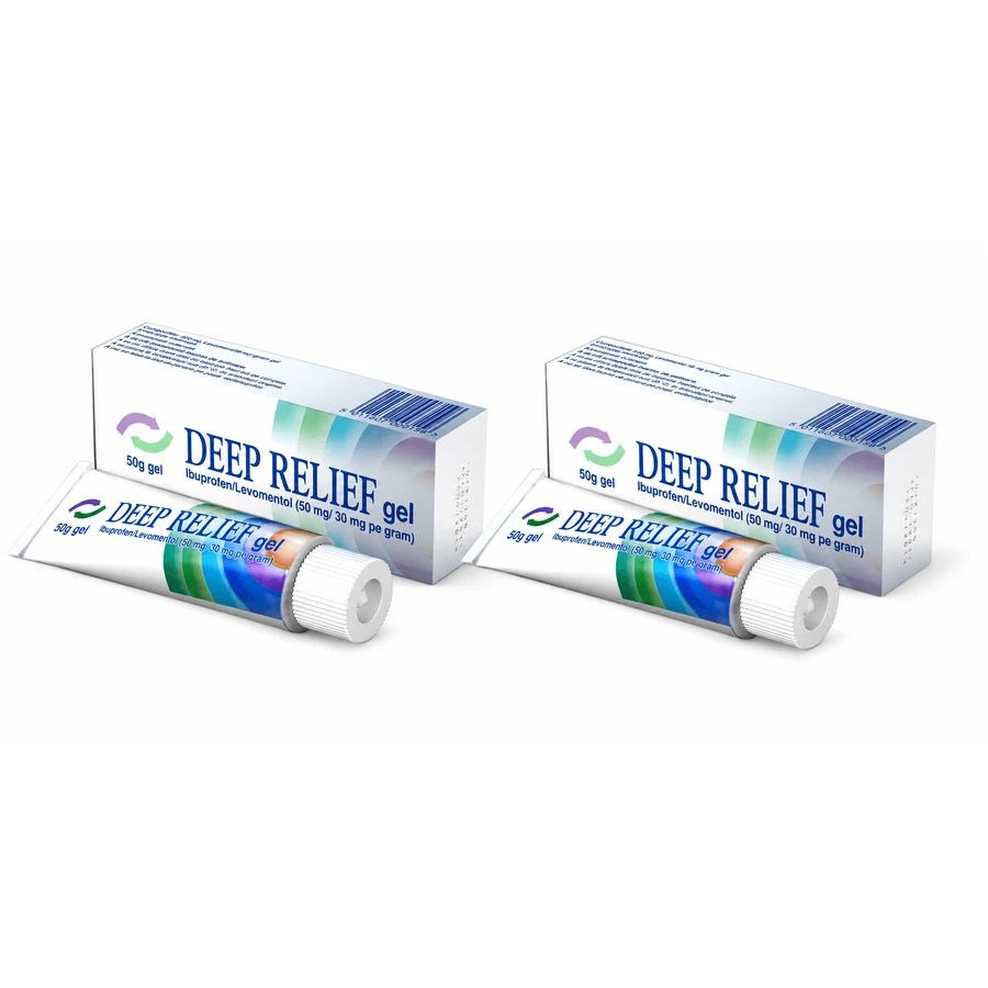 Deep Relief, 2x50 g, Mentholatum