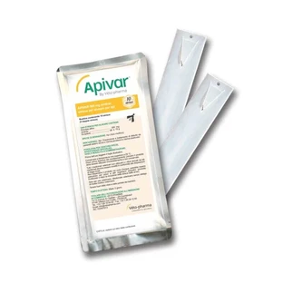 Veto pharma Apivar - 2x10 strisce medicinale veterinario antivarroa con amitraz 500 mg