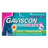 Gaviscon Forte Menthol, 16 kauwtabletten, Reckitt Benckiser