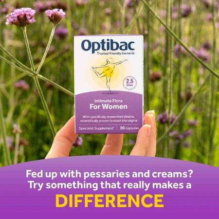 Optibac probiotic for vaginal flora, 3x30 capsules, Wren Laboratories