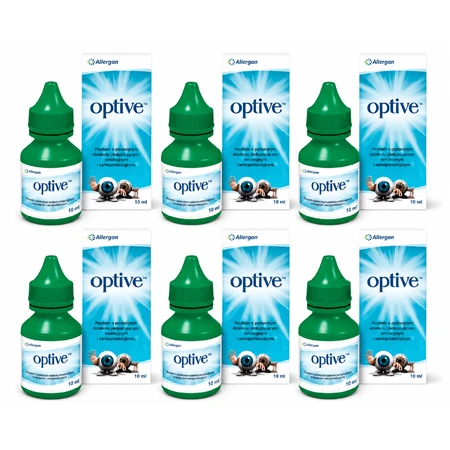 Optive 6x10 ml krople do oczu: ceny i cechy