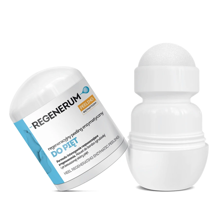 Regenerum, exfoliant enzimatic regenerativ pentru călcâie, 3x50 ml
