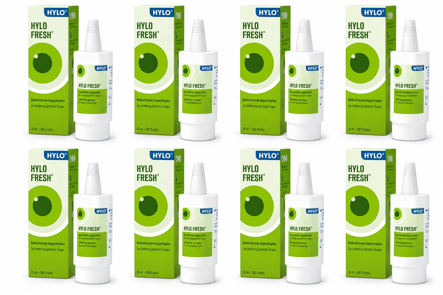 Hylo Eye Care HYLO-FRESH hydraterende oogdruppels met Euphrasia 8x10 ml