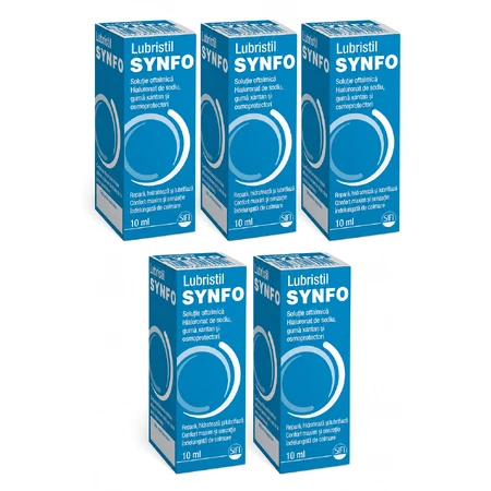 Lubristil Synfo ophthalmologische Lösung, 5x10 ml, Sifi