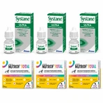 Zestaw Nutrof Total, 180 kapsułek + Systane Ultra 30 ml: ceny i cechy