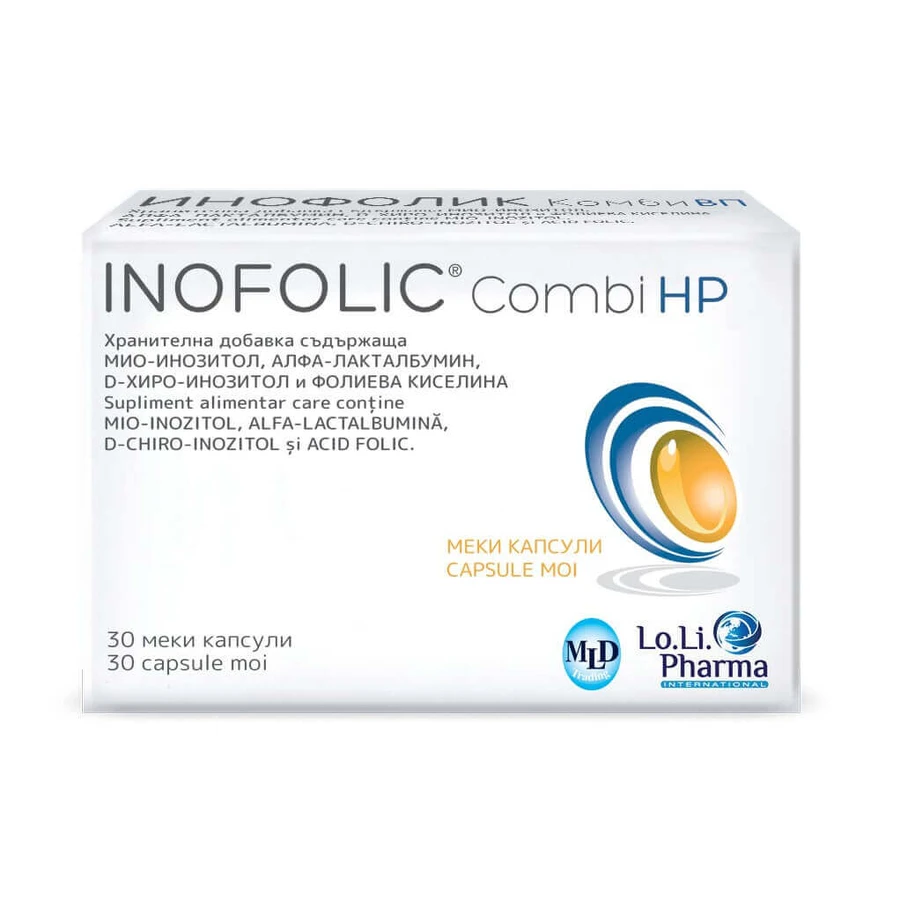 Inofolic Combi HP, 60 Kapseln + Andrositol Plus, 28 Beutel, Lo Li Pharma 