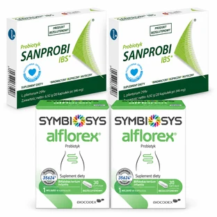 Sanprobi IBS, 40 capsules + Symbiosys Alflorex, 60 capsules