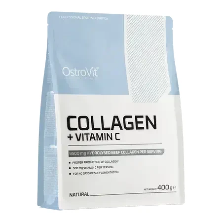 Colágeno + vitamina C natural, 5x400 g, OstroVit