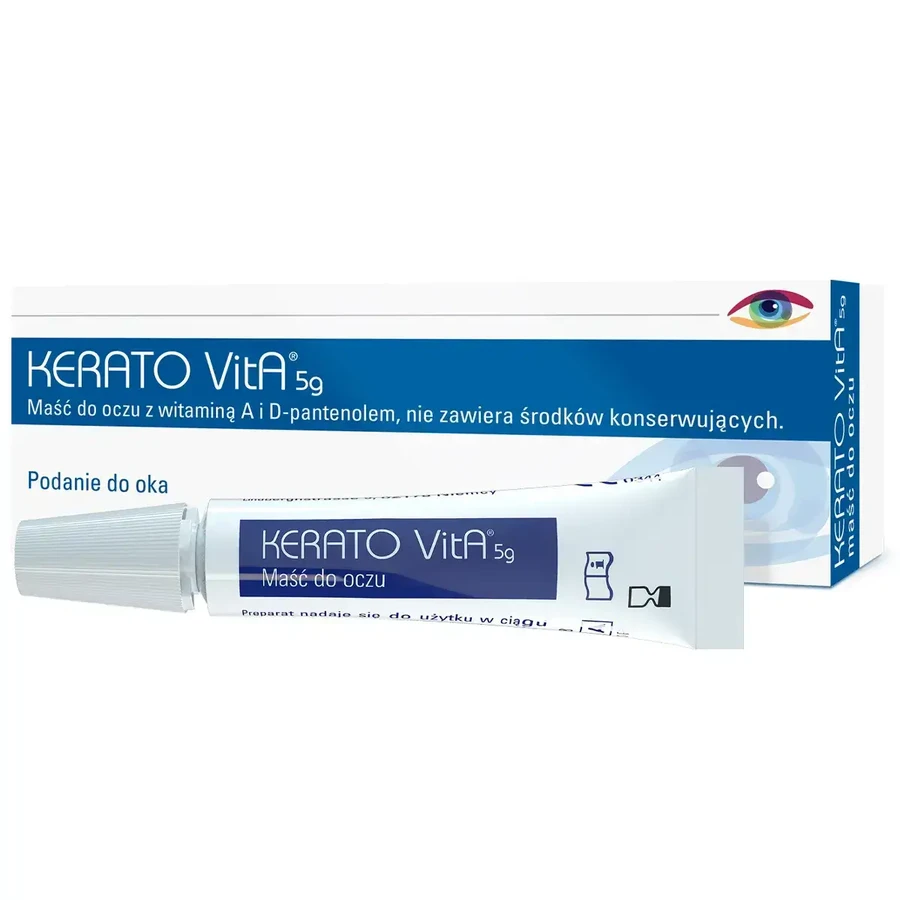 Kerato VitA, oogzalf, 8x5 g