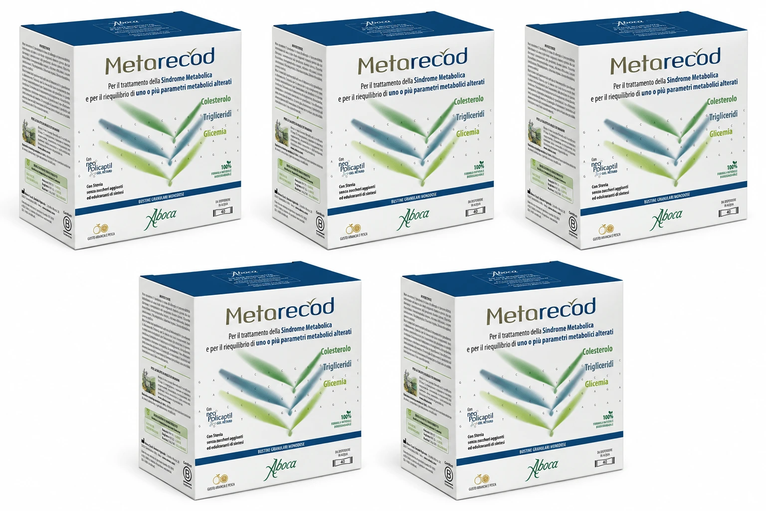 Aboca Metarecod 5x40 Zakjes 2,5g