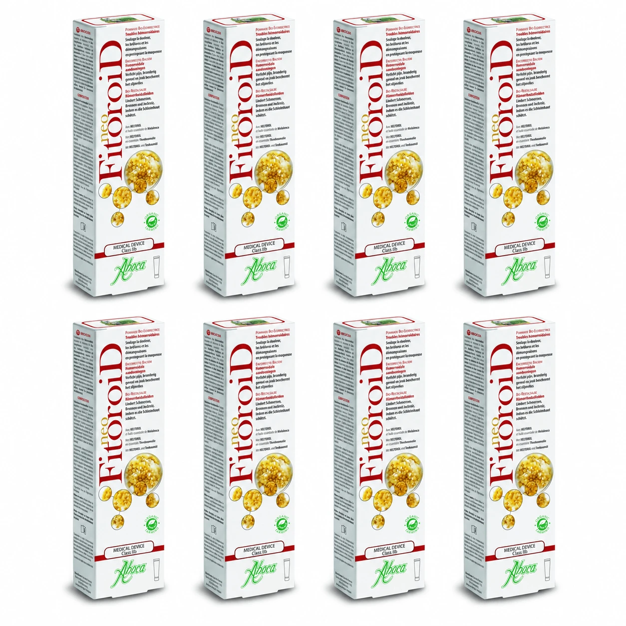 NeoFitoroid, rectale biomassa met applicator, 8x40 ml