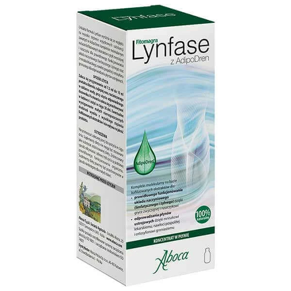 Phytomagra Lynfase met AdipoDren, vloeibaar concentraat, 4x180 g
