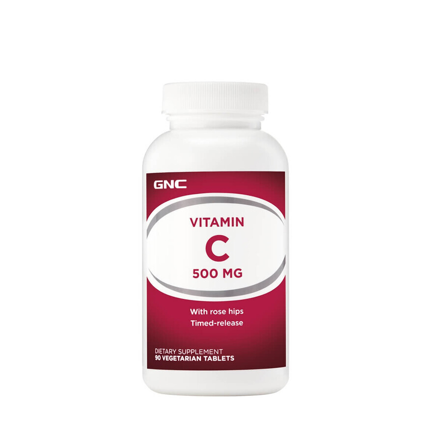 Gnc Vitamin C 500 Erweiterte Freigabe, 90 Tb