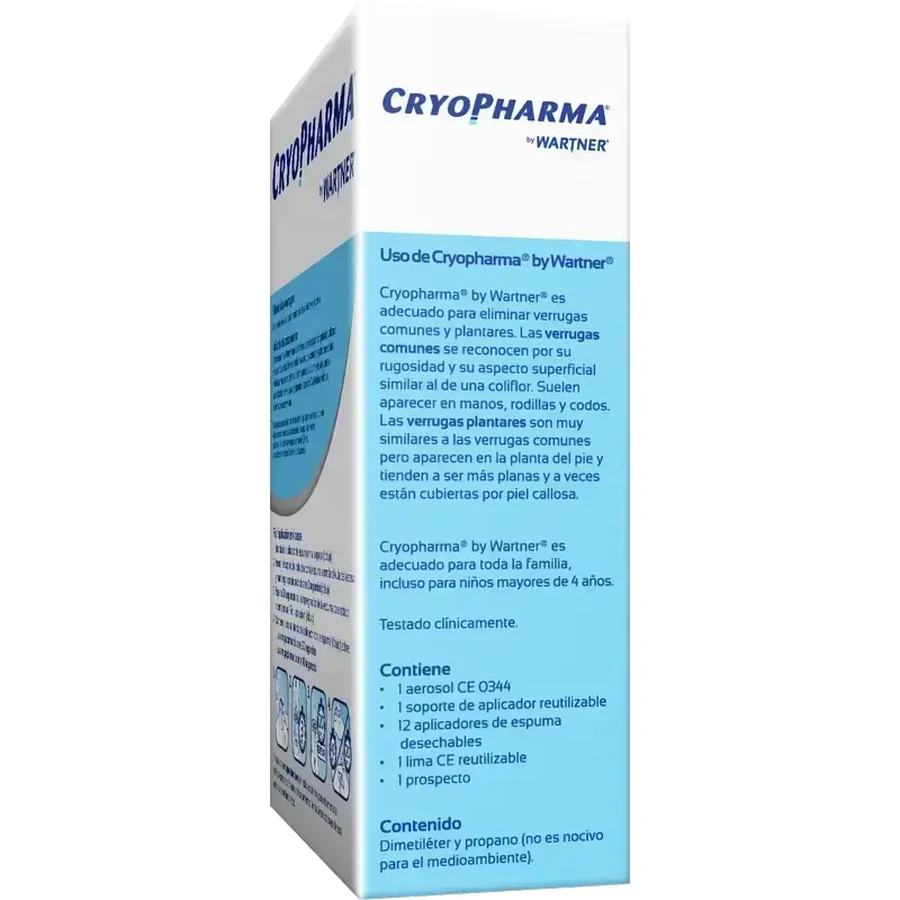 Cryopharma wrattenverwijderingsspray, 3x50 ml, Omega Pharma