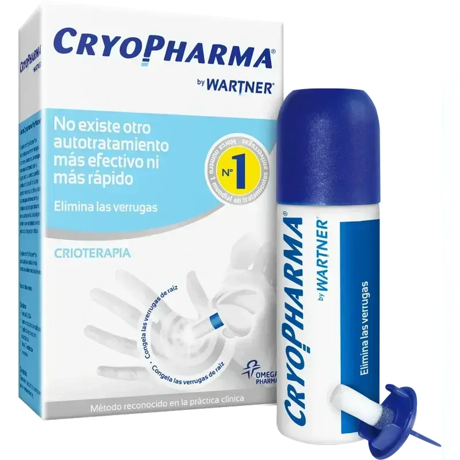 Cryopharma wrattenverwijderingsspray, 3x50 ml, Omega Pharma