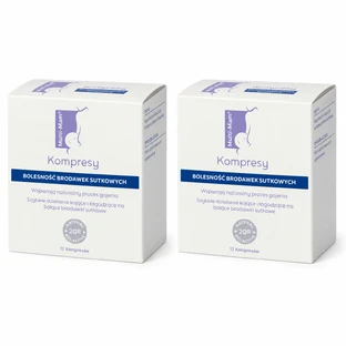 Multi-Mam, tepelkompressen voor moeders die borstvoeding geven, 2x12 stuks