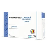 Glycerin Suppositories for Adults, 10-pack, Tis Farmaceutic
