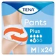 Pañales tipo braguita para adultos Pants Plus, talla M, paquete de 24, Tena