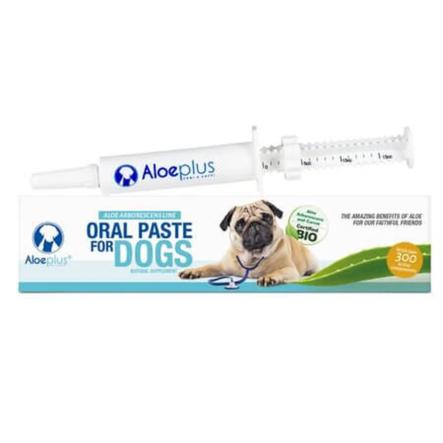 Orale pasta ter ondersteuning van de fysiologische functies bij honden, 15 ml, Aloeplus