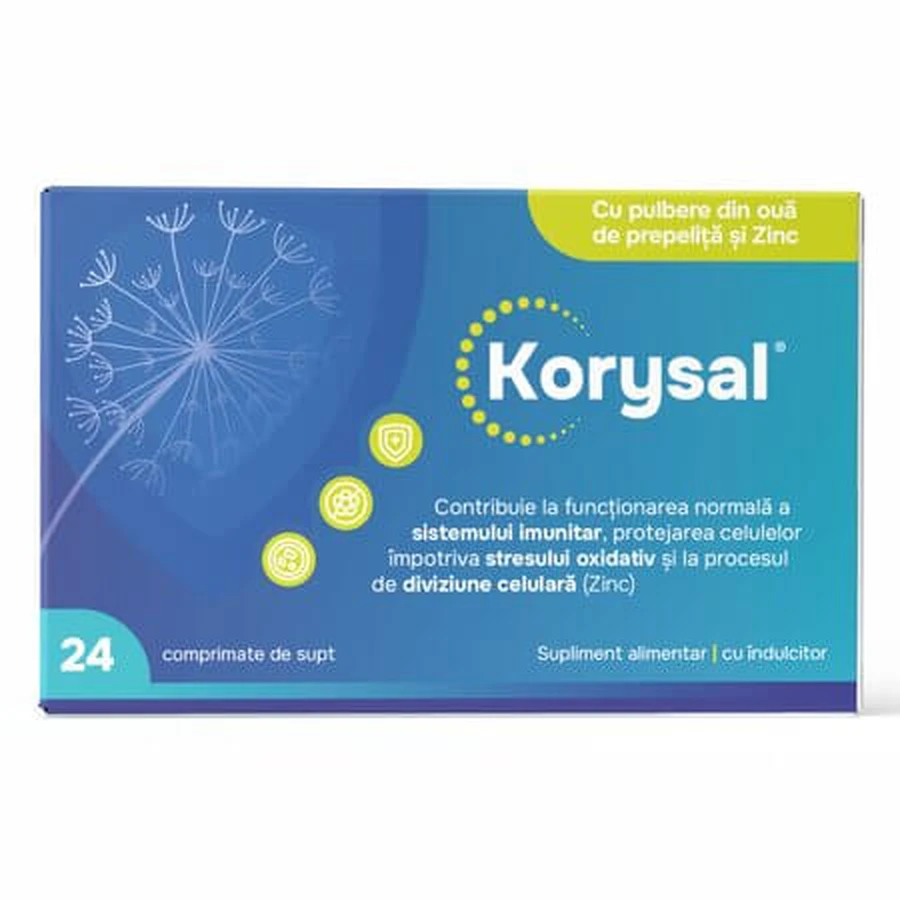 Korysal, 24 kauwtabletten, Naturpharma