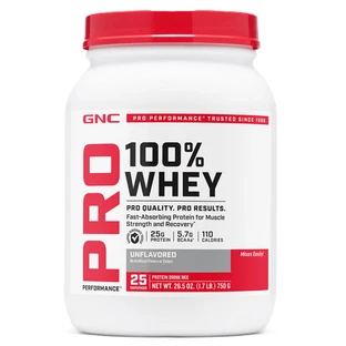 Pro Performance – białko serwatkowe w proszku bezsmakowe, 750 g, GNC