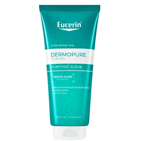 Dermo Pure Reinigingsscrubgel, 100 ml, Eucerin
