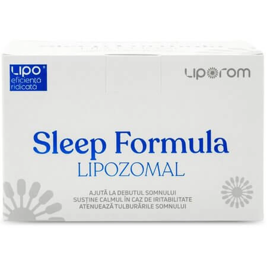 Liposomale slaapformule, 30 zakjes à 10 g, Liporom