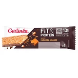 Barretta proteica Fit & Protein al caramello e mandorle, 45 g, Gerlinea