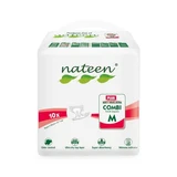Combi Plus Line Erwachsenenwindeln, Größe M, 10er-Pack, Nateen