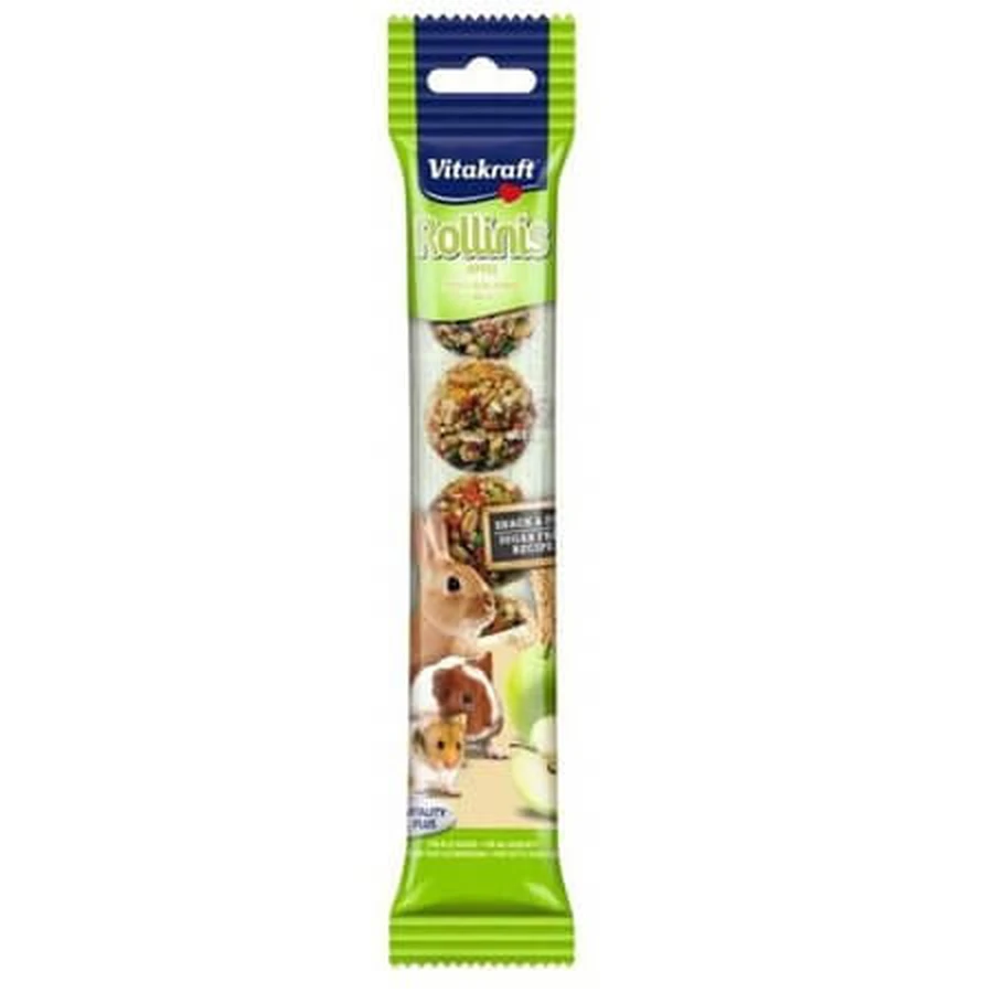 Rollinis Appelsnacks voor knaagdieren, 40 g, Vitakraft