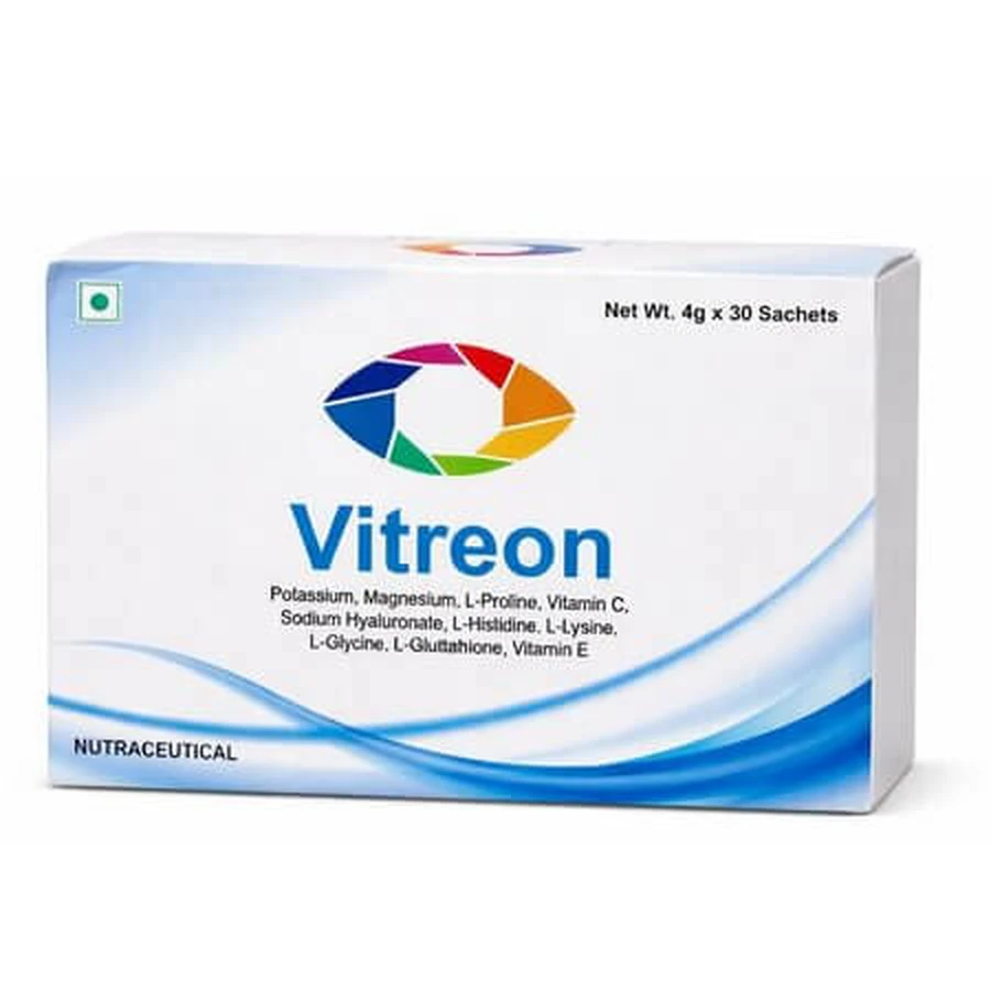 Vitreon – suplement diety zawierający witaminy i minerały, 30 saszetek, nutraceutyk: ceny i cechy