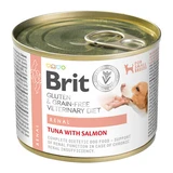 Niervriendelijk nat hondenvoer met tonijn en zalm, 200 g, Brit